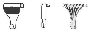 Traditional Picture Rail Hooks